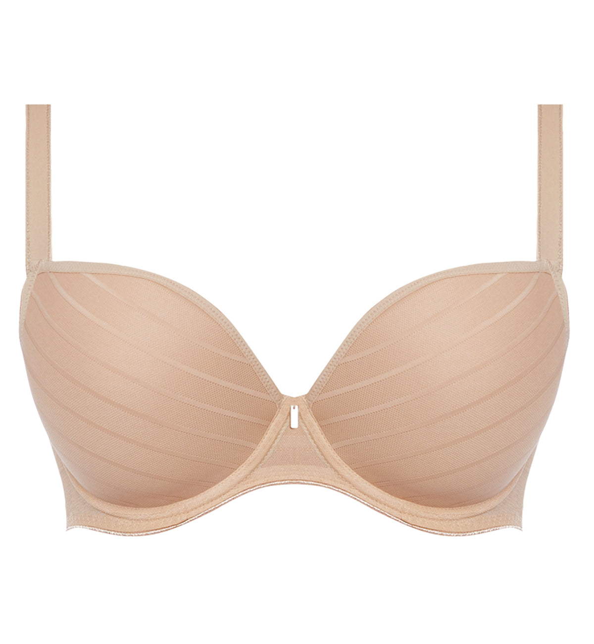 Freya Cameo Deco Plunge Moulded Underwire Bra (3160),28D,Sand - Sand,28D
