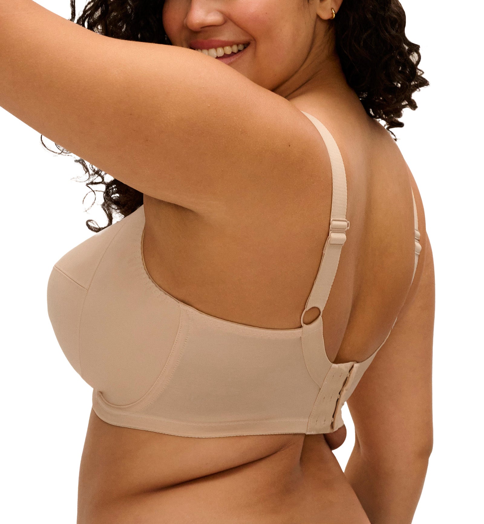 Elomi Energise J-Hook Underwire Sports Bra (8041),32GG,Nude - Nude,32GG
