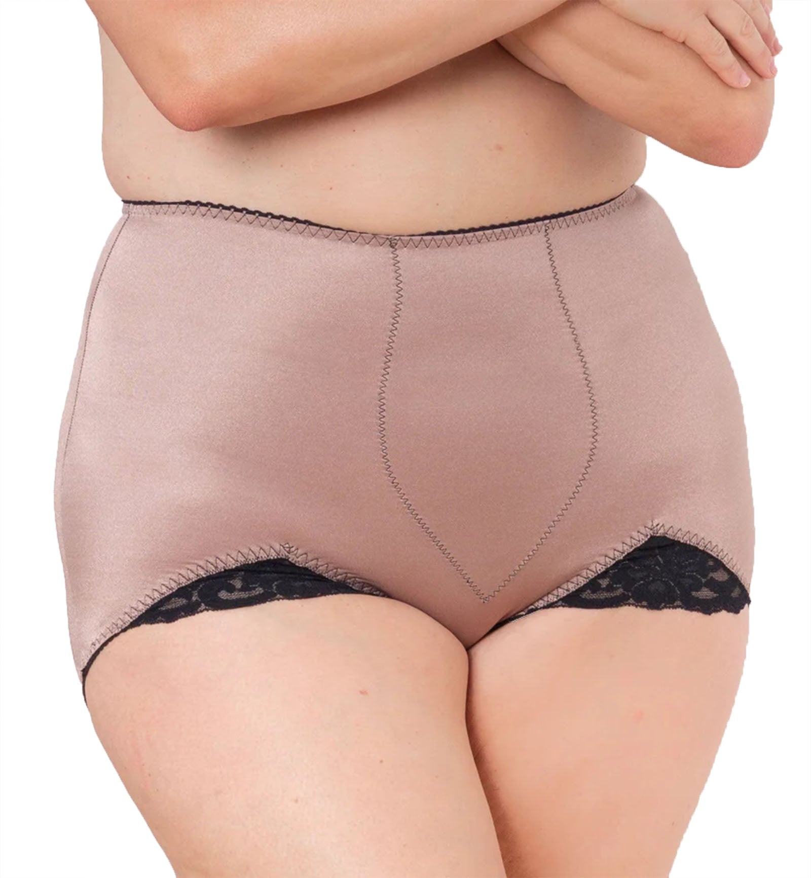 Rago Light Control V-Leg Panty Brief (919),Small,Mocha - Mocha,Small
