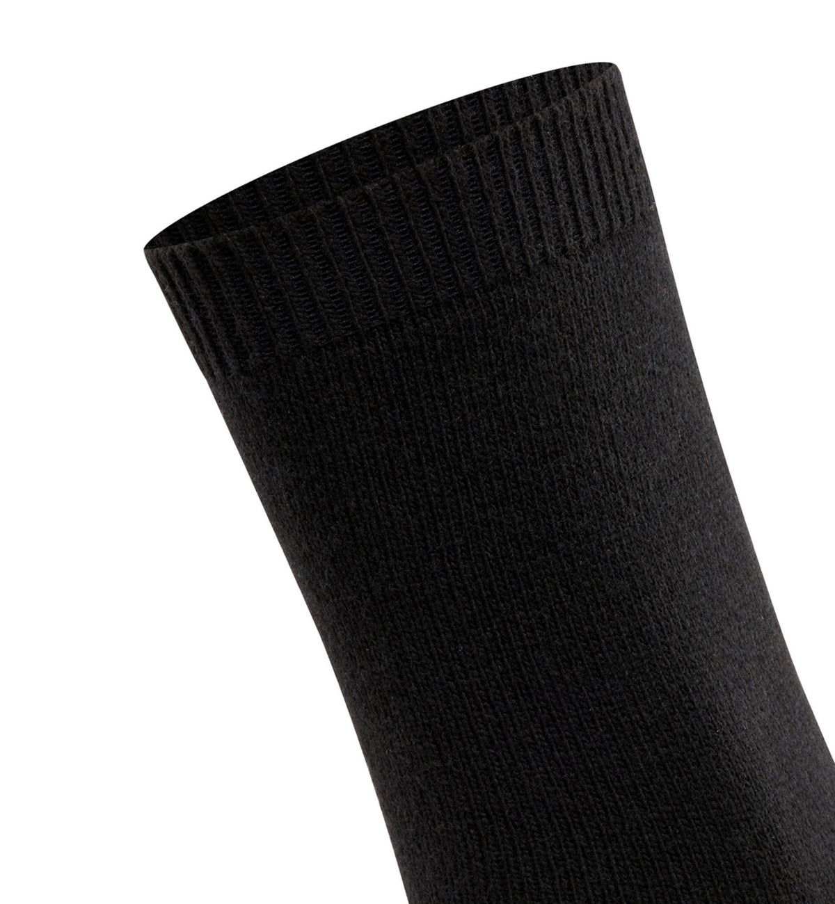 FALKE Cosy Wool Crew Socks (47548),5/7.5,Black - Black,5/7.5