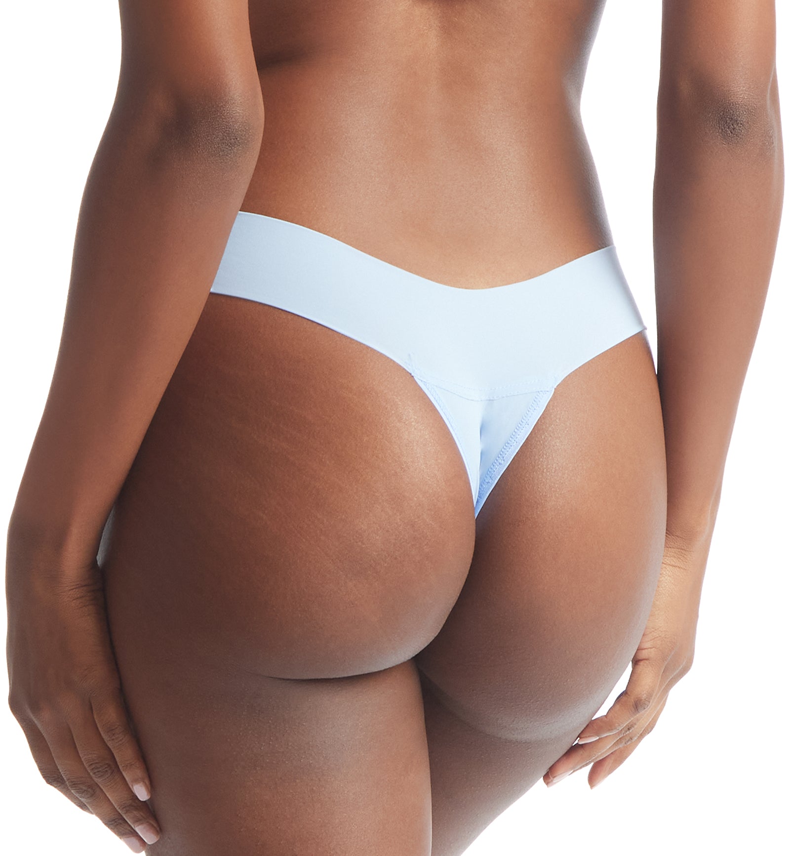 Hanky Panky BreatheSoft Natural Rise Thong (6J1661B),XS,Fresh Air - Fresh Air,XS