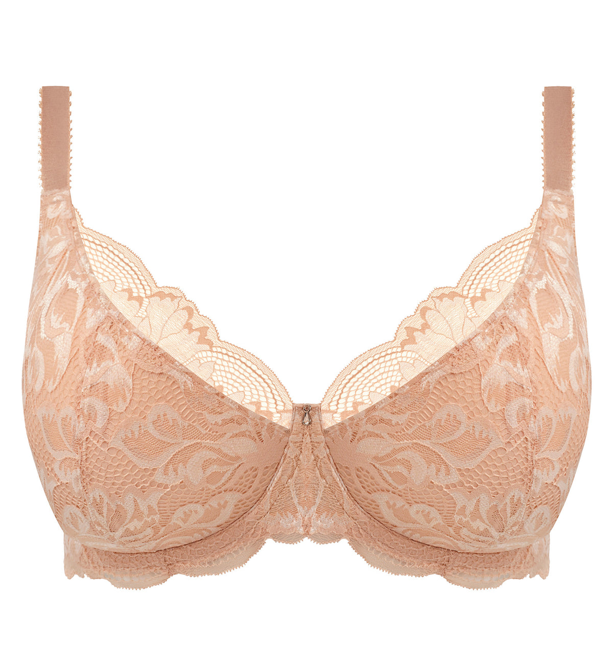 Fantasie Emmaline Padded Plunge Underwire Bra (102714),30D,Natural Beige - Natural Beige,30D
