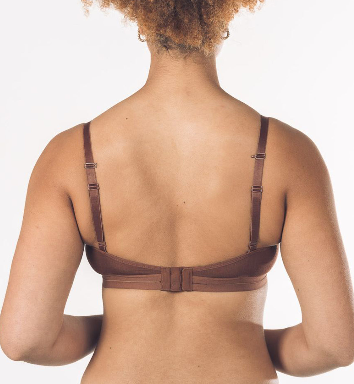 Royce Posie Non-Wire Convertible T-shirt Bra (8031),28B,Mocha - Mocha,28B