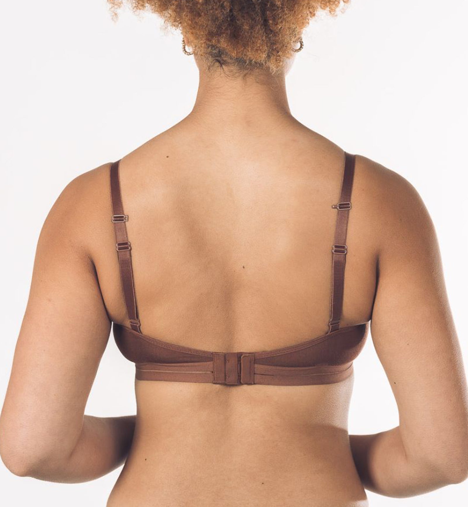 Royce Posie Non-Wire Convertible T-shirt Bra (8031),28B,Mocha - Mocha,28B