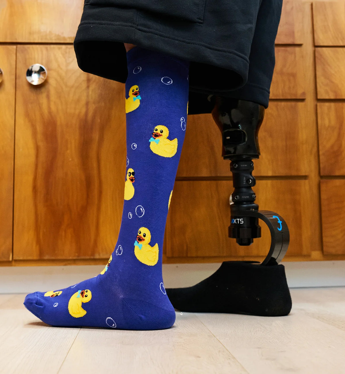 SOCK it to me Unisex Stretch-It Knee High Socks (S0185),Rubber Duckie - Rubber Duckie,One Size