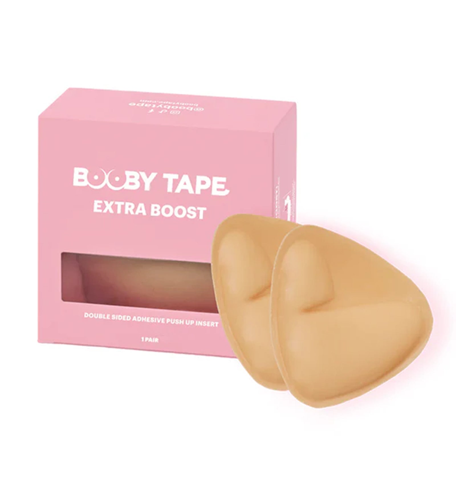 Booby Tape Extra Boost Inserts (1 Pair),C-DD Cups - Tan,C-DD cups