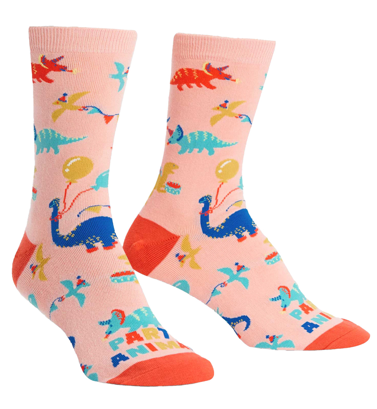 SOCK it to me Women's Crew Socks (w0142),Party Animal - Party Animal,One Size