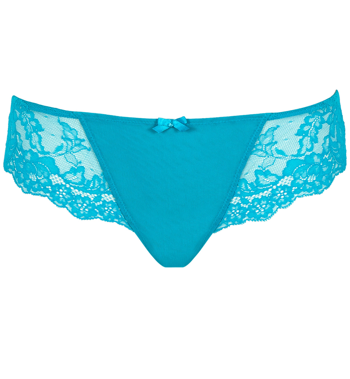 Panache Ana Brazilian Panty (9392),XS,Ocean Blue - Ocean Blue,XS