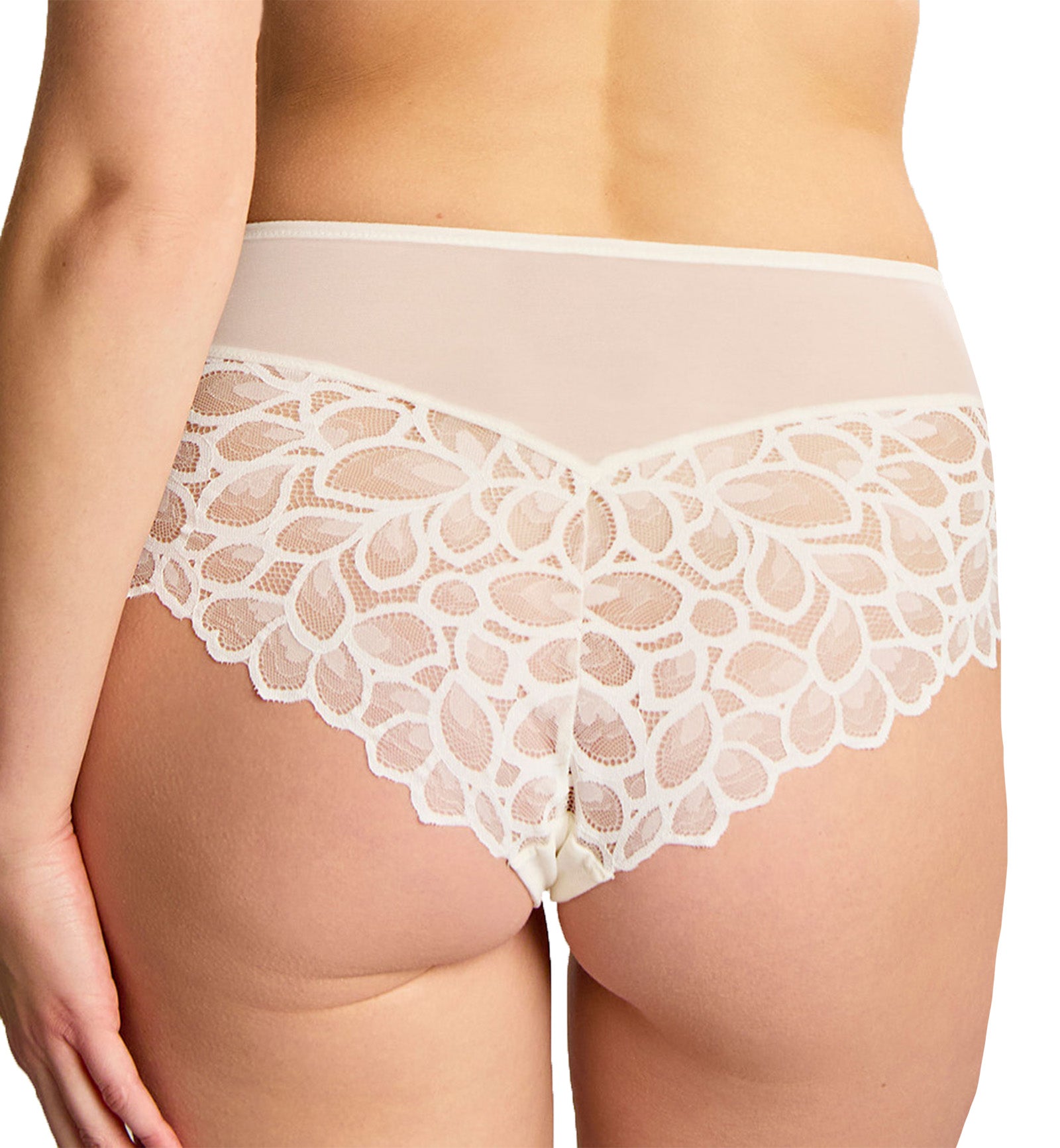 Panache Allure Deep Brief (10764),XS,Ivory - Ivory,XS