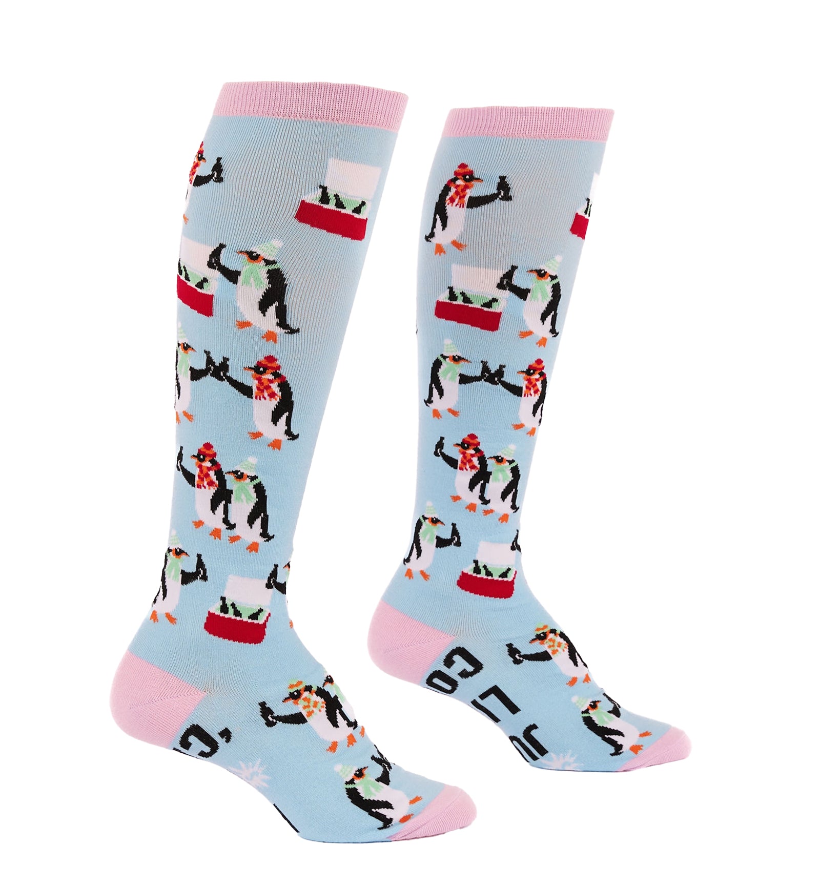 SOCK it to me Unisex Knee High Socks (F0688),Just A Little Cooler - Just A Little Cooler,One Size