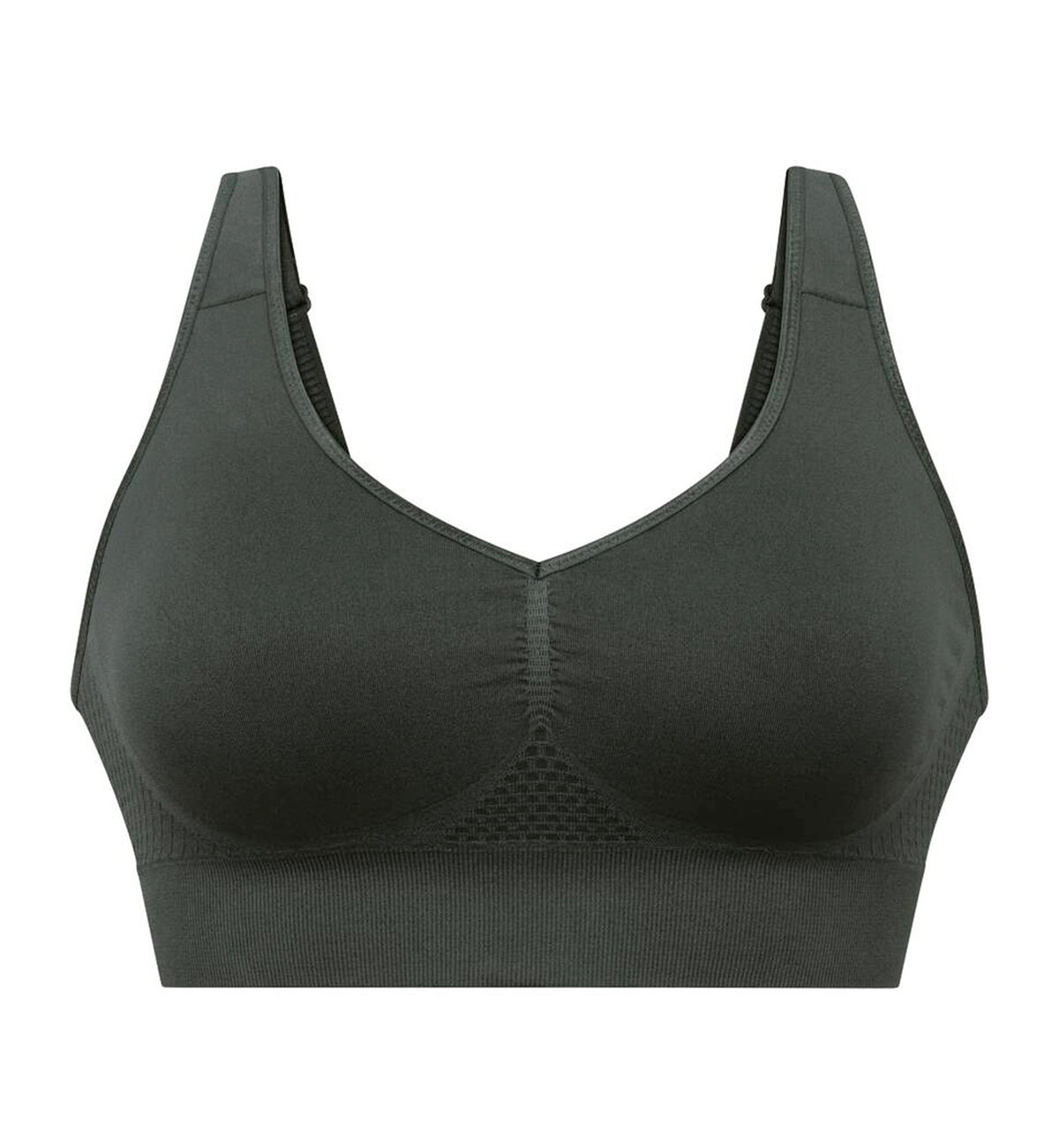 Anita Care Lotta Pocketed Post Mastectomy Bra (5769X),Small,Jungle - Jungle,Small