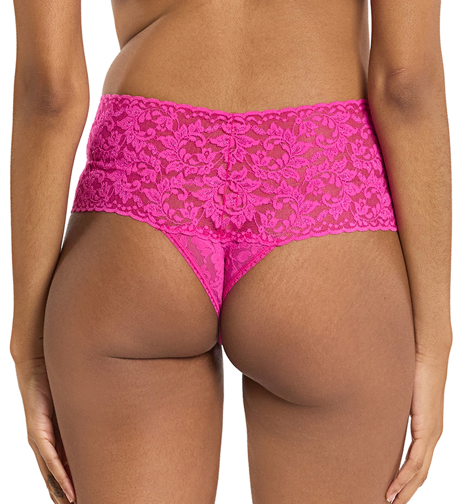 Hanky Panky Retro Lace Thong (9K1926P),Marmalade - Marmalade,One Size