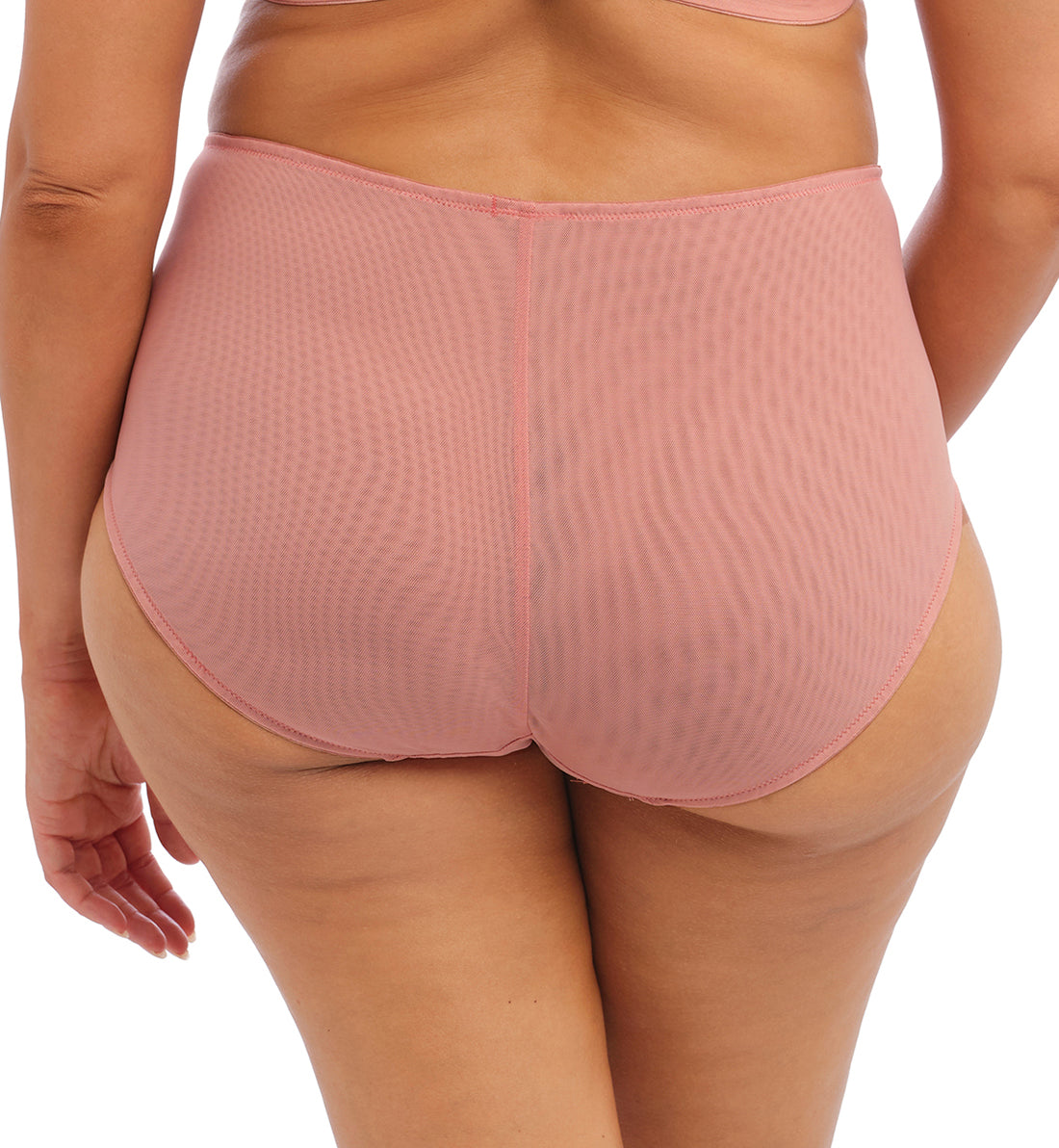 Elomi Brianna Full Panty Brief (8085),Large,Ash Rose - Ash Rose,Large