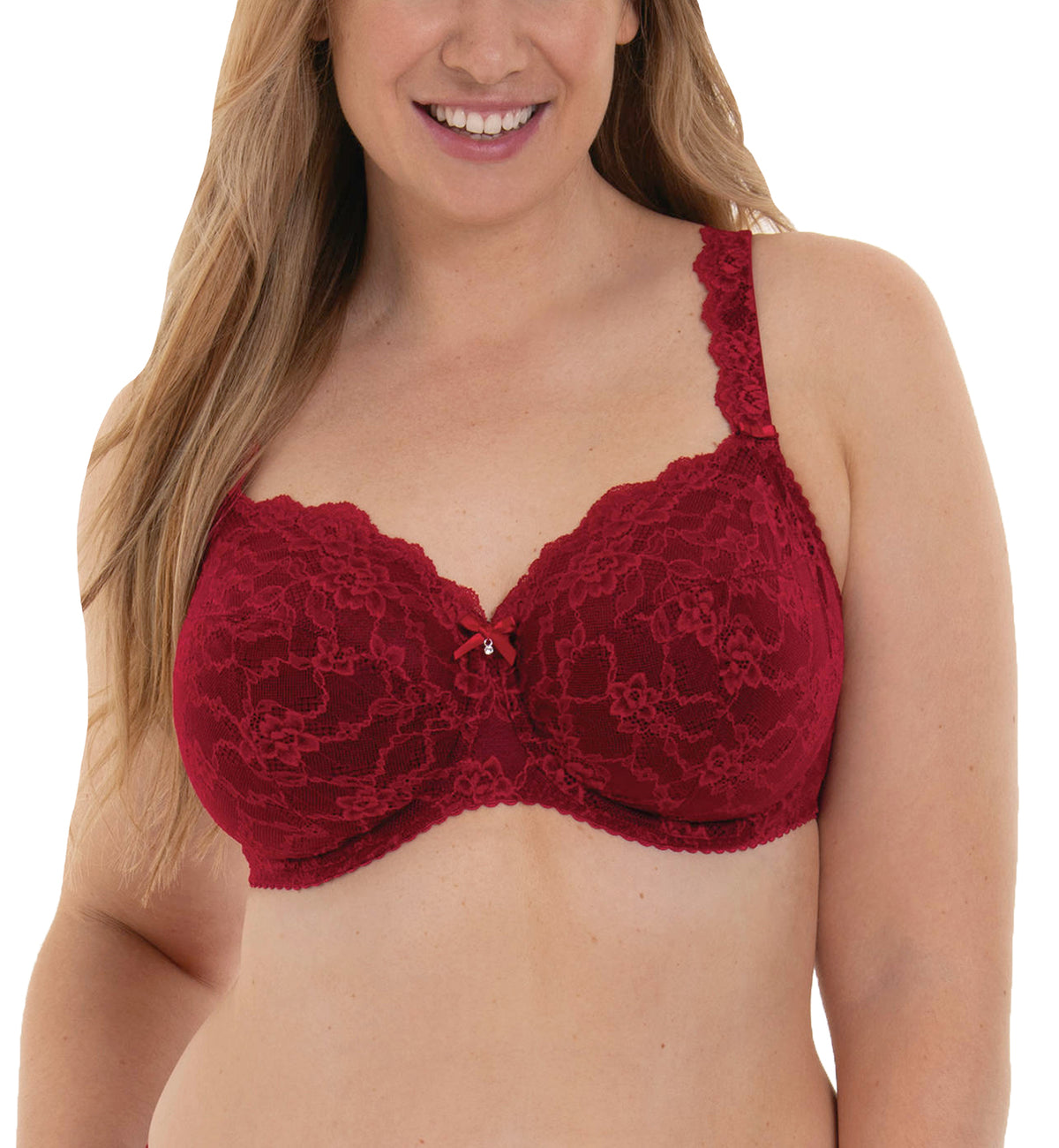 Rosa Faia by Anita Bobette Full Cup Underwire Bra (5289),32G,Ruby - Ruby,32G