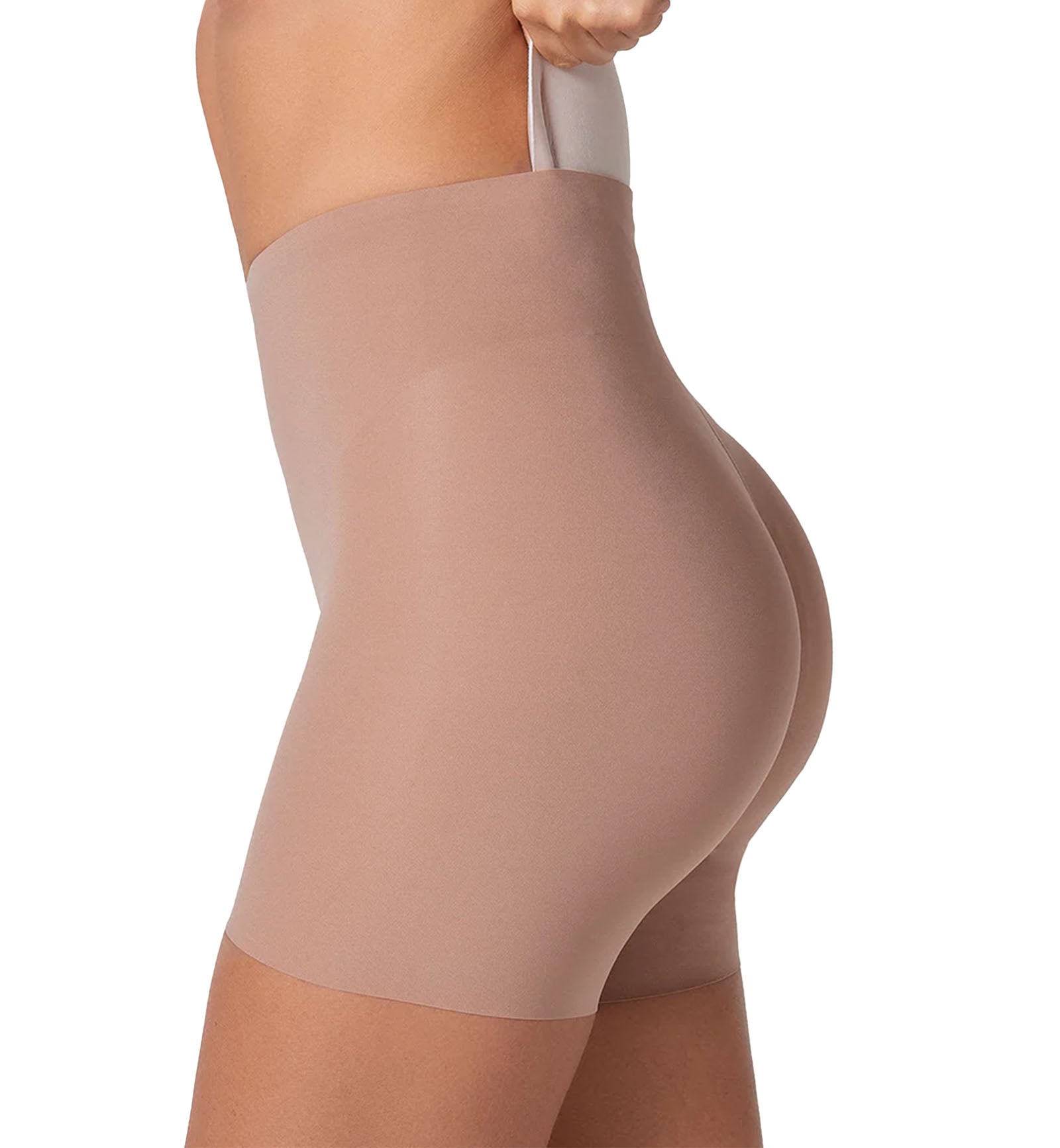 Leonisa Undetectable Padded Booty Lifter Shaper Short (012889),Small,Brown - Brown,Small