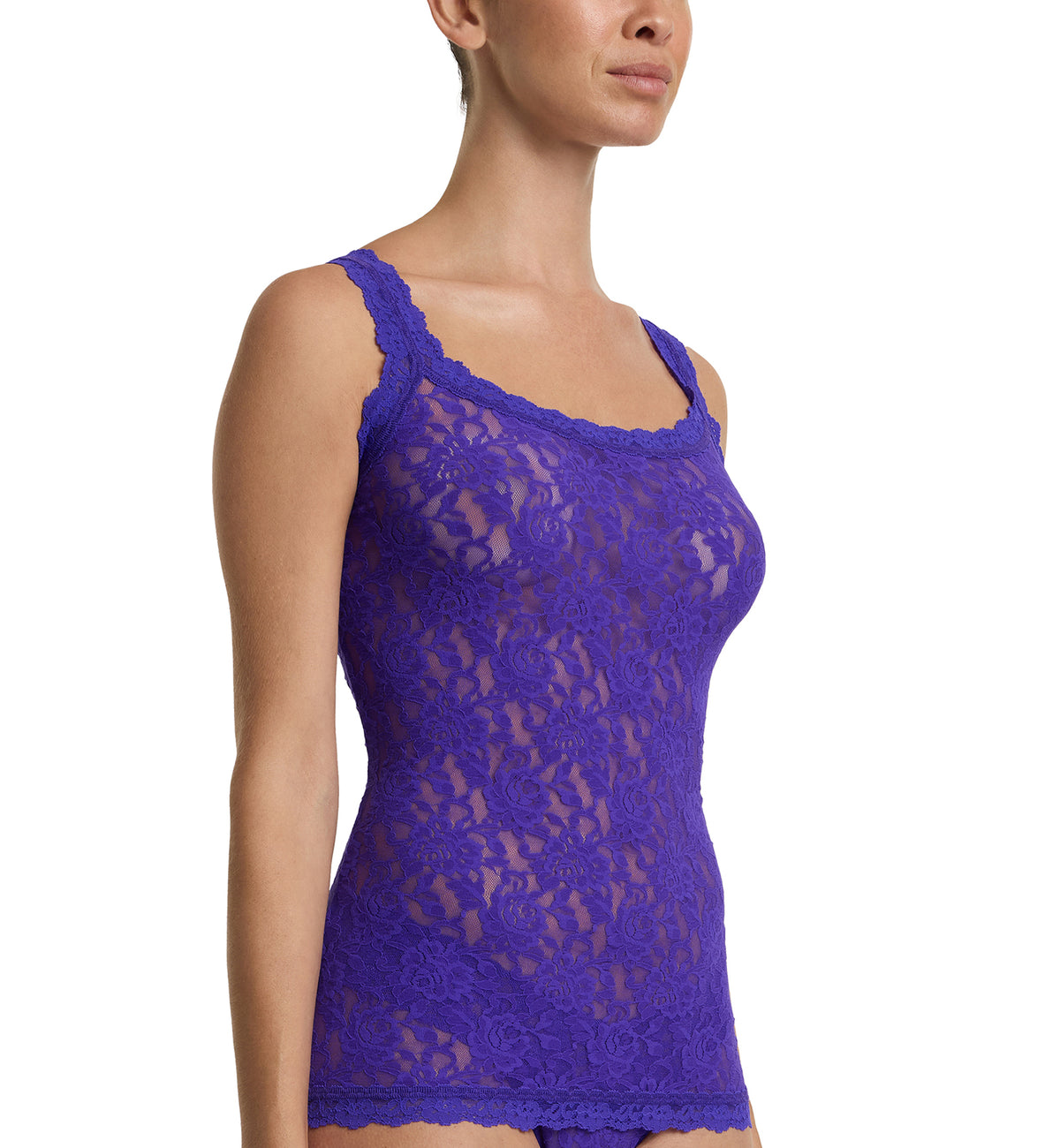 Hanky Panky Signature Lace Unlined Camisole (1390LP),XS,Verbena - Verbena,XS