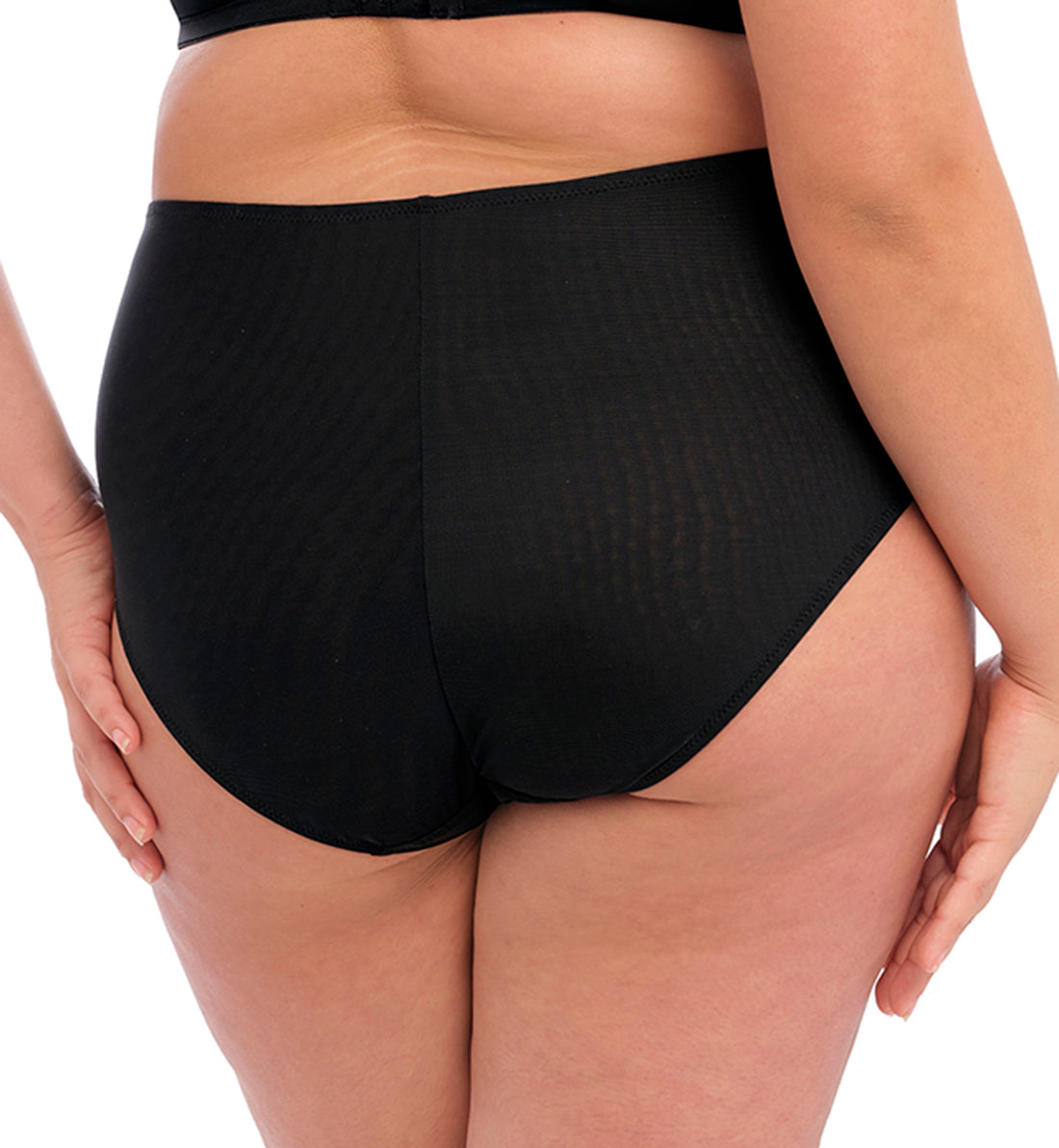Elomi Samira Full Panty Brief (300951),Large,Black - Black,Large