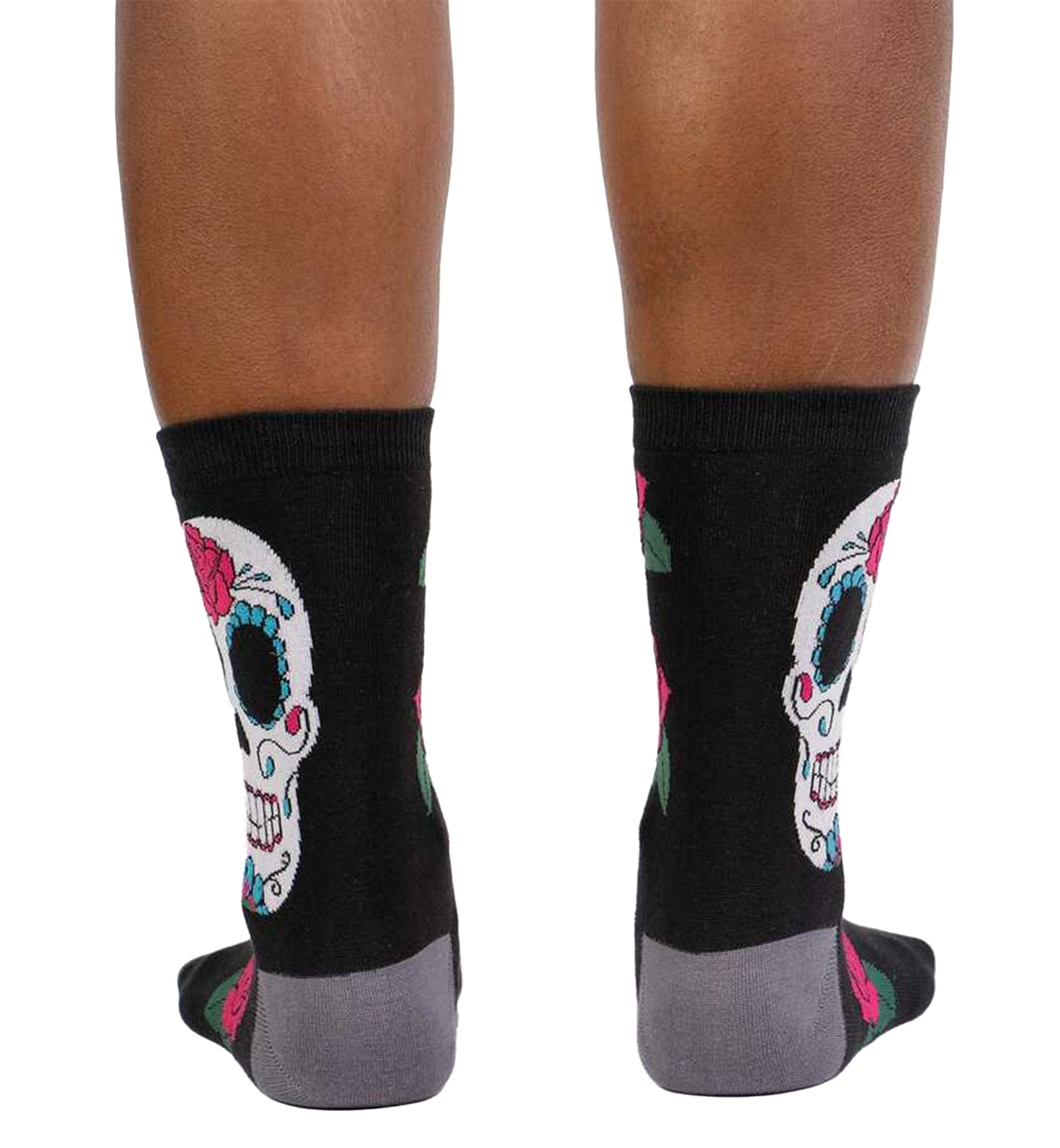 SOCK it to me Women's Crew Socks (w0327),Sugar Skull - Sugar Skull,One Size