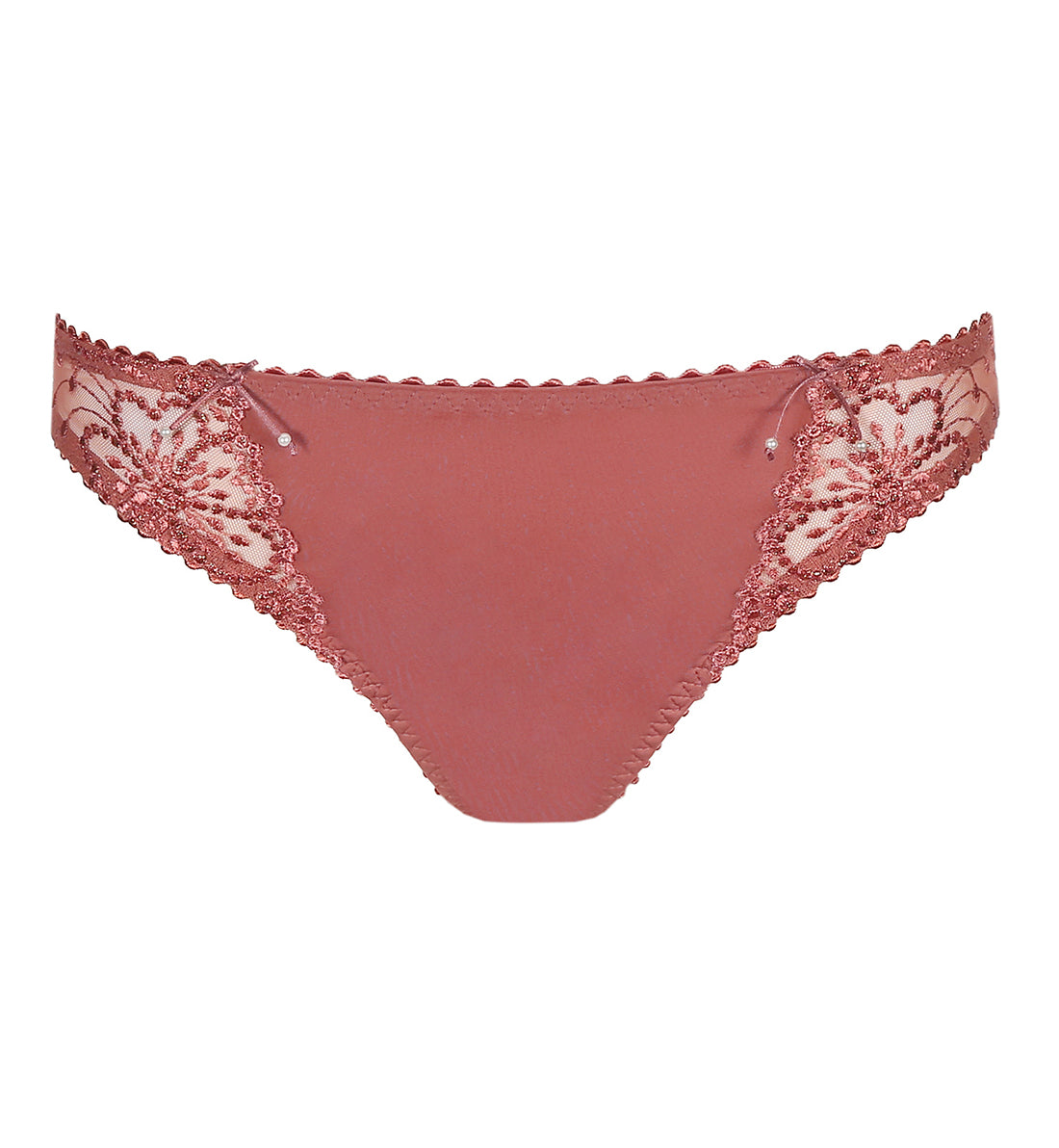 Marie Jo Jane Matching Rio Brief (0501330),Large,Red Copper - Red Copper,Large