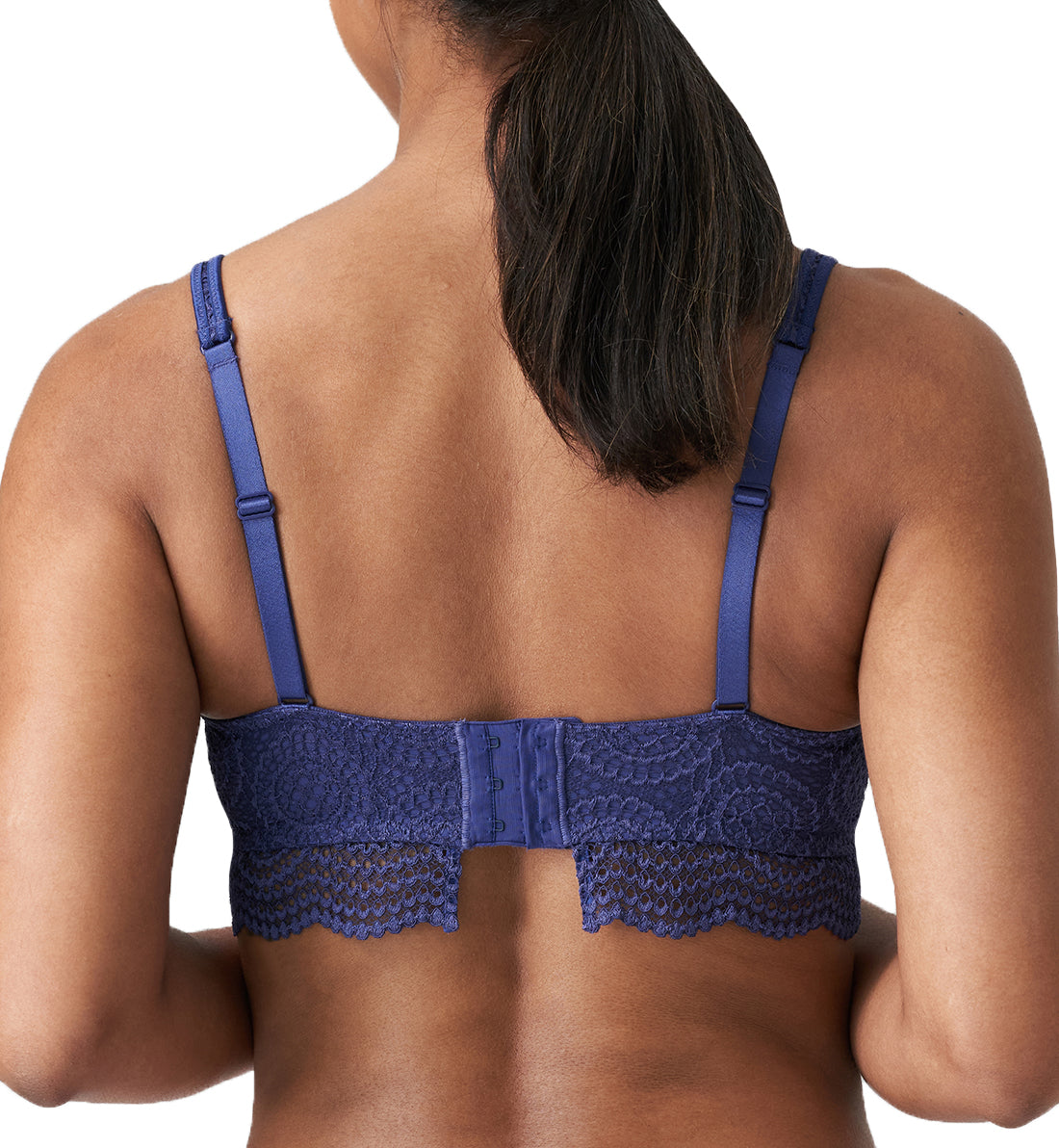 PrimaDonna Twist Petit Paris Triangle Underwire Bra (0142144),30D,French Indigo - French Indigo,30D
