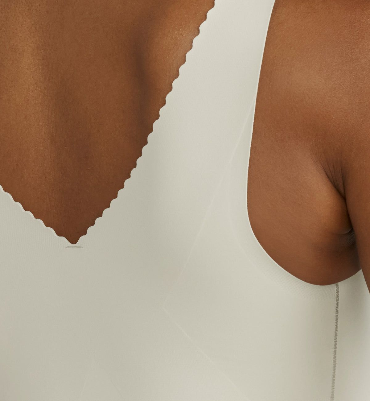 Evelyn & Bobbie EVELYN Deep V-Neck Bralette (1834),Small,Aloe - Aloe,Small