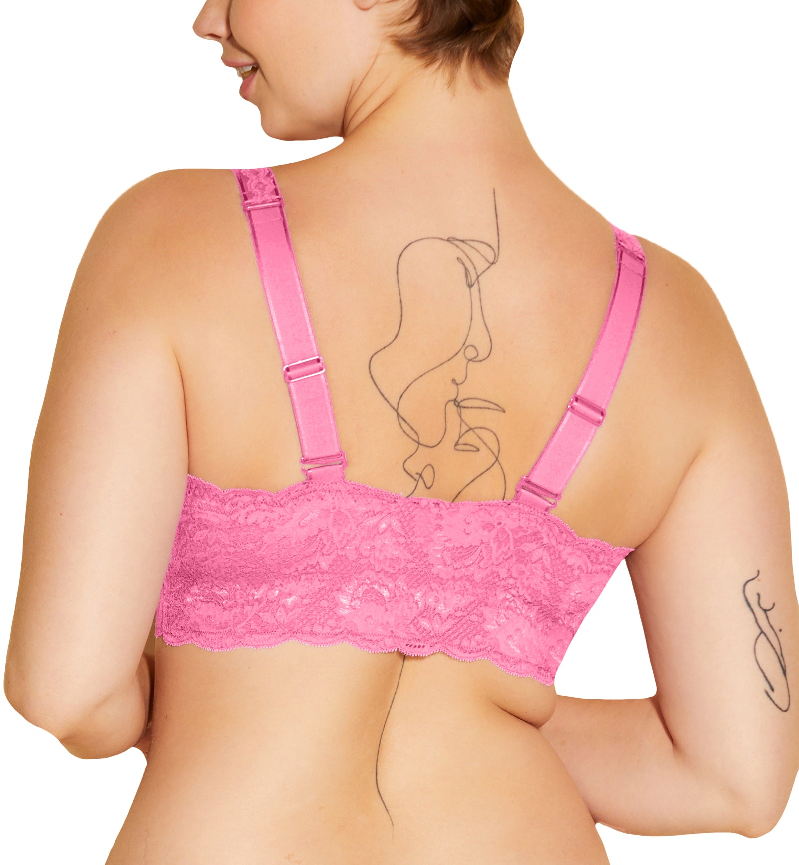 Cosabella NSN SUPER CURVY Sweetie Bralette (NEVER1340),XS,Rani Pink - Rani Pink,XS