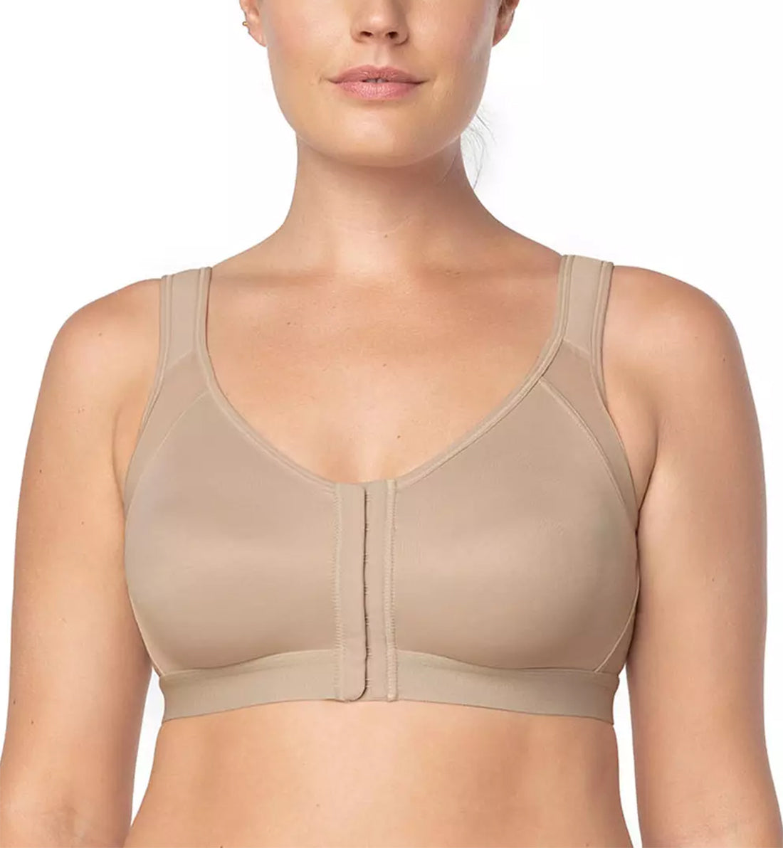 Leonisa Molded Post Surgery and Posture Corrector Bra (011473),32C,Nude - Nude,32C