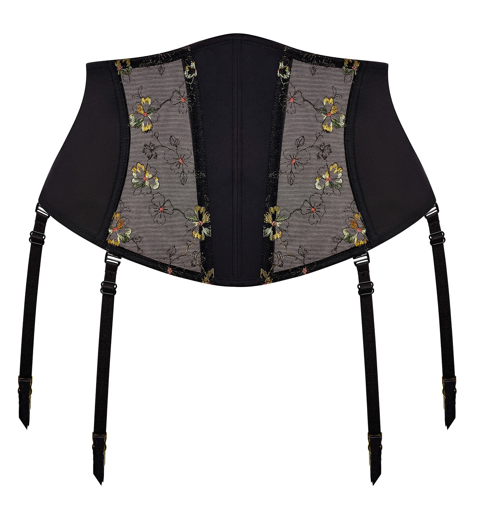 Elomi Lyriana Suspender (303791),Small,Jet - Jet,Small