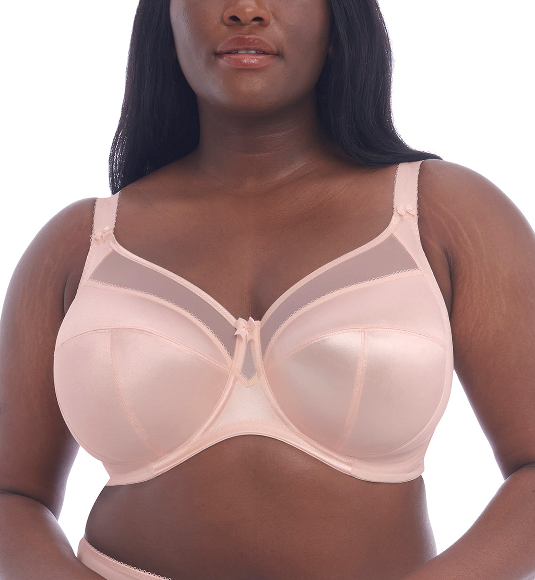 Goddess Keira Support Underwire Bra (6090),34J,Pearl Blush - Pearl Blush,34J
