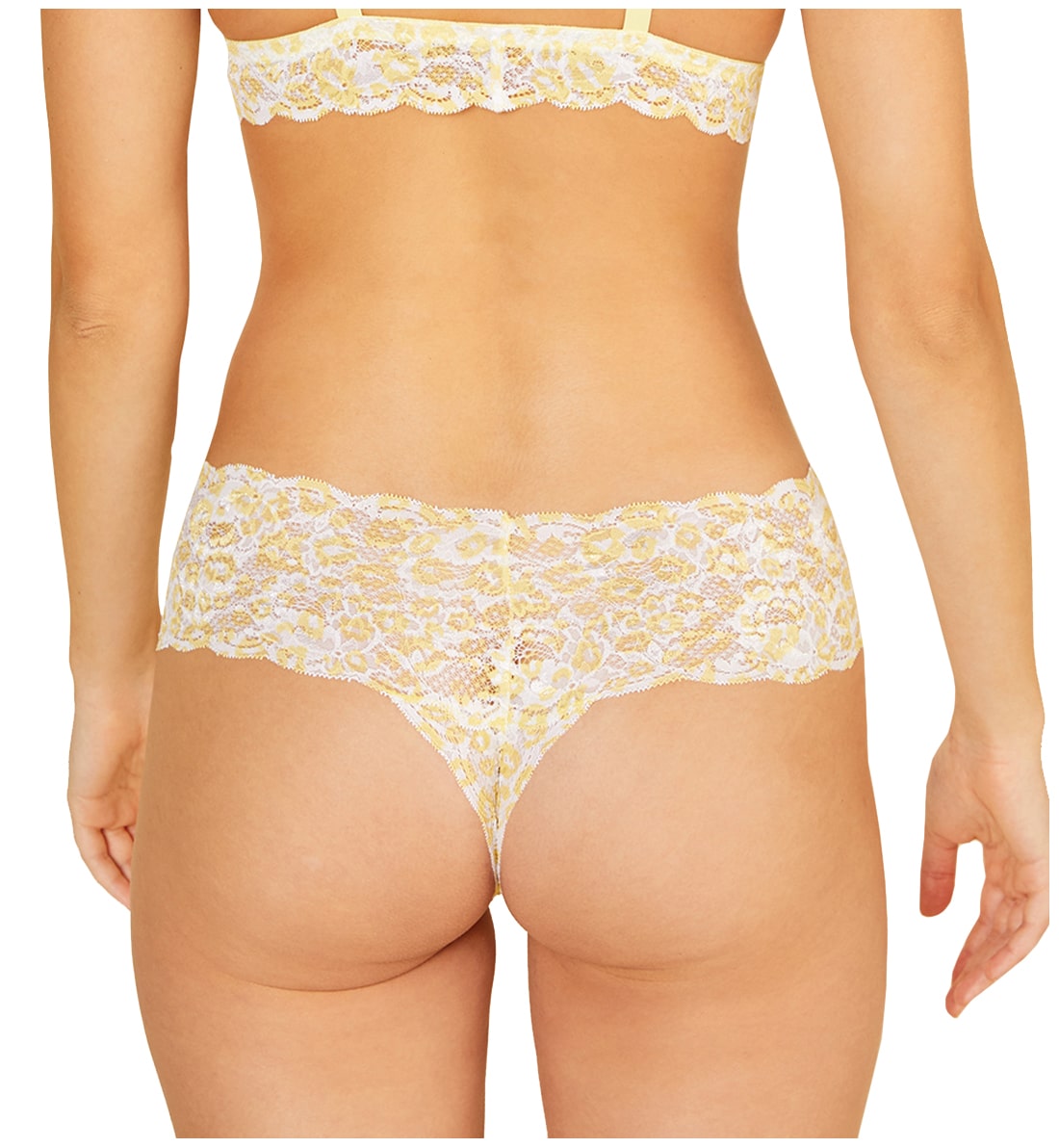 Cosabella Never Say Never Printed Comfie Thong (NEVEP0343),S/M,Animal Limone - Animal Limone,S/M
