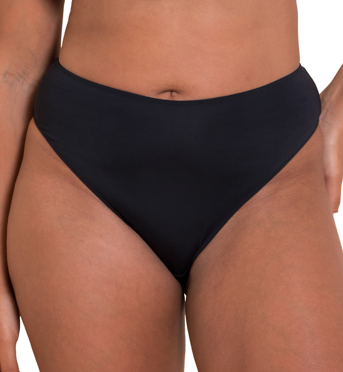 Curvy Kate Zen Brazilian Brief (CK093202),S/M,Black - Black,S/M