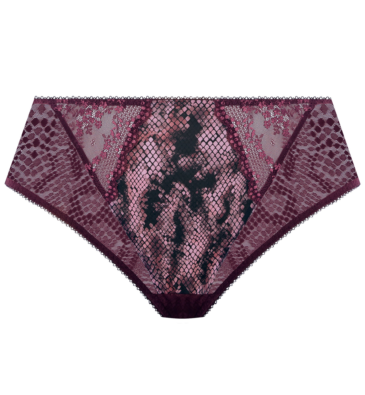 Elomi Lucie Matching High Leg Brief (4496),Large,Mambo - Mambo,Large