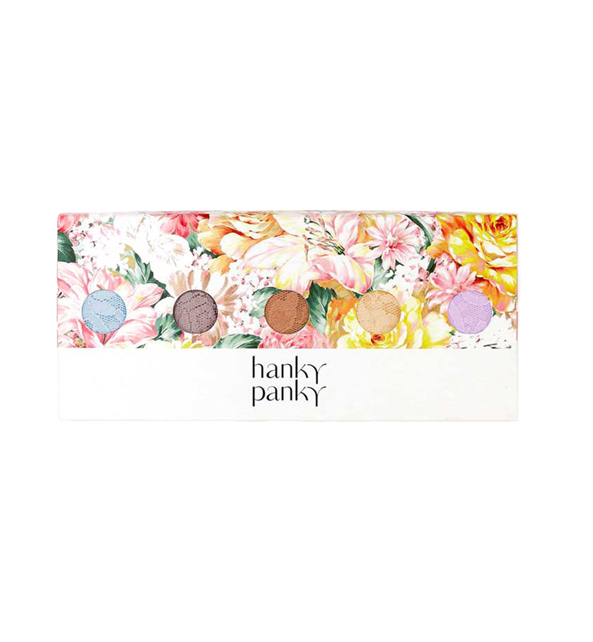 Hanky Panky 5-PACK Signature Lace Original Rise Thong (48115PK),PQBF - PQBF,One Size