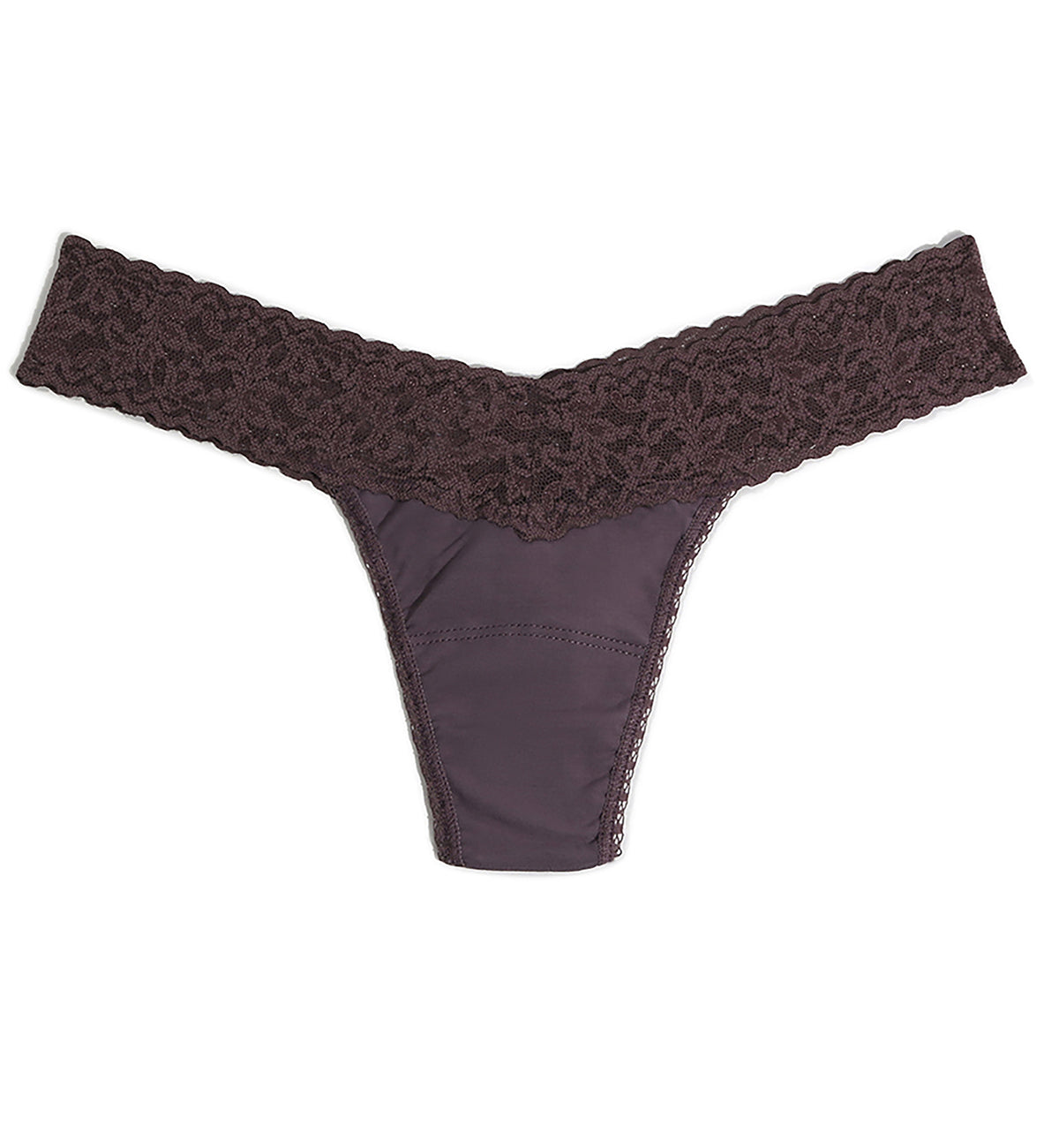 Hanky Panky Cotton Low Rise Thong (891581),Dusk - Dusk,One Size
