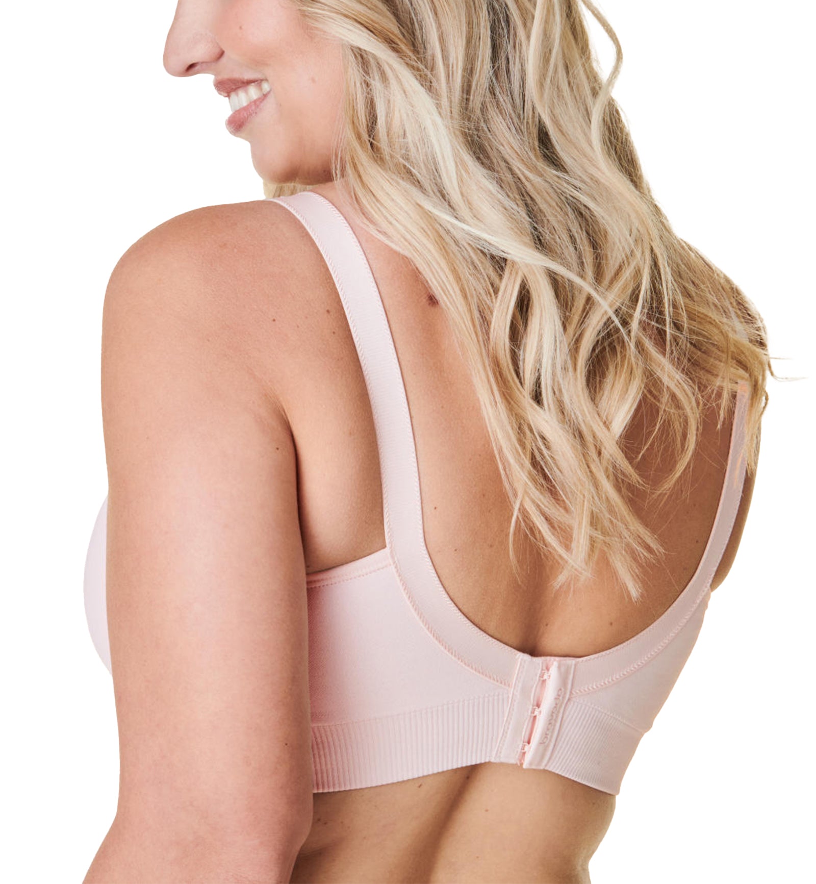 BRAVADO! DESIGNS 3-in-1 Pumping and Nursing Bra (11054BA),Small,Chalk Pink - Chalk Pink,Small