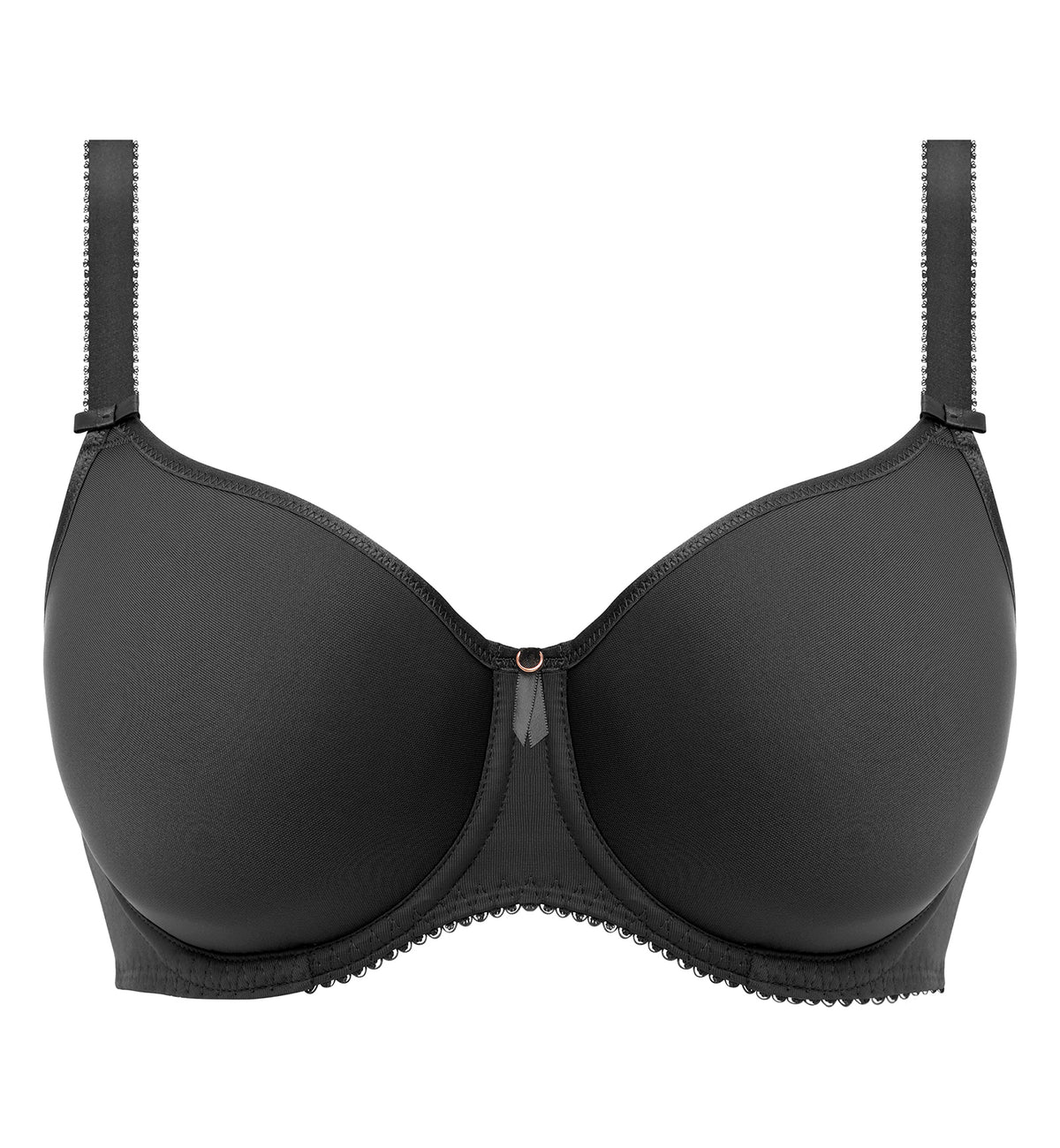 Fantasie Rebecca Essentials Molded Spacer Underwire Bra (101310),30E,Black - Black,30E