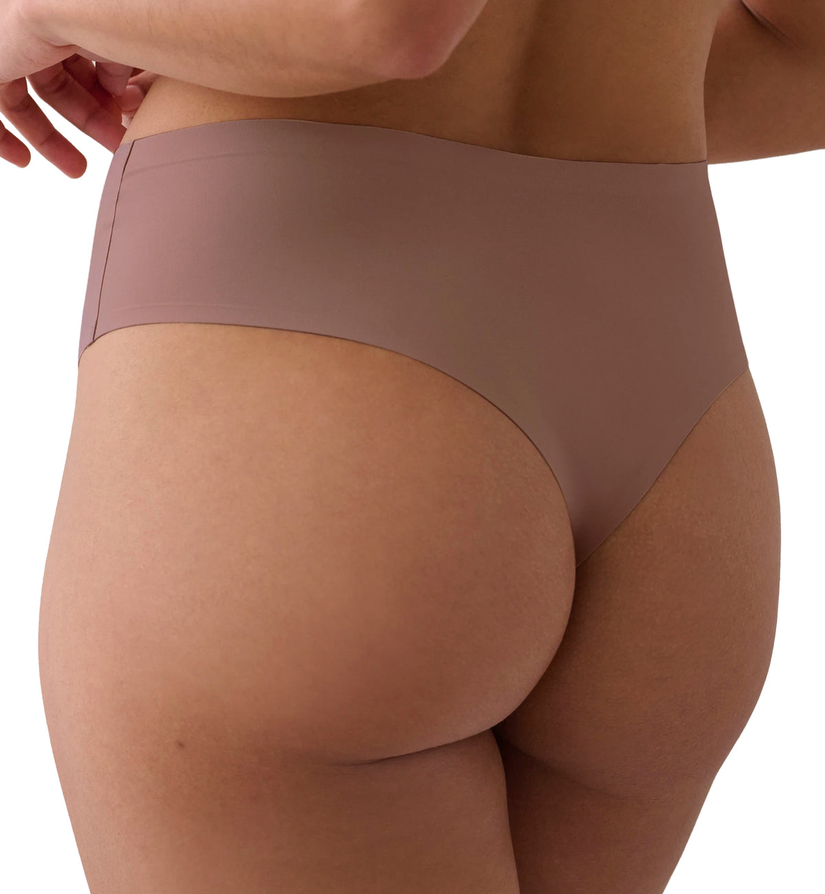Evelyn & Bobbie High-Waisted Thong (1703),US 0-14,Willow - Willow,US 0 - 14