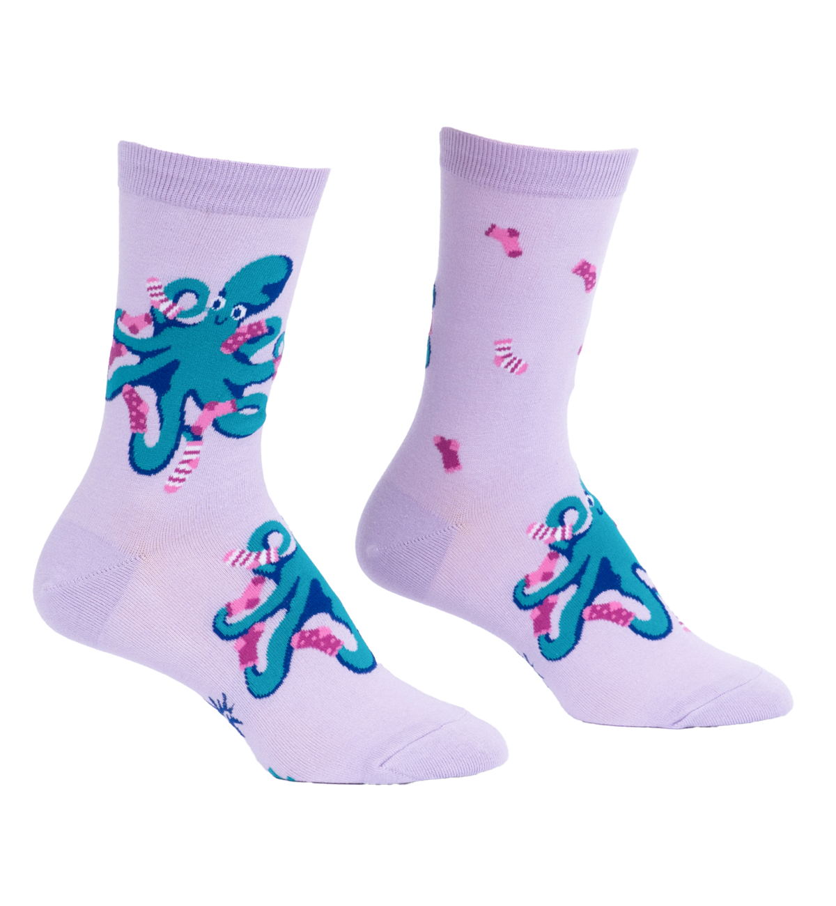 SOCK it to me Women's Crew Socks (W0548),Socktopus - Socktopus,One Size