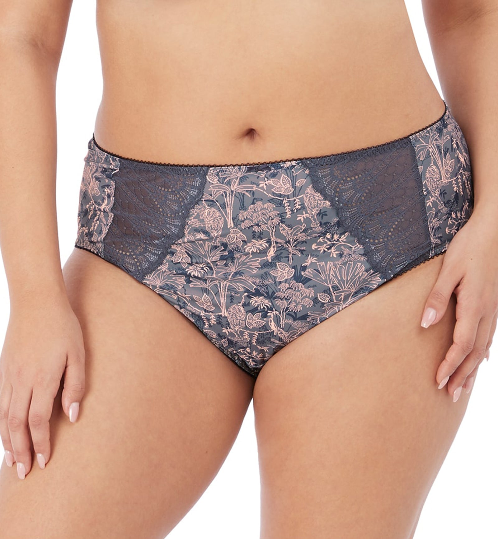 Elomi Mariella Full Panty Brief (4425),XXXXL,Hidden Tiger - Hidden Tiger,XXXXL