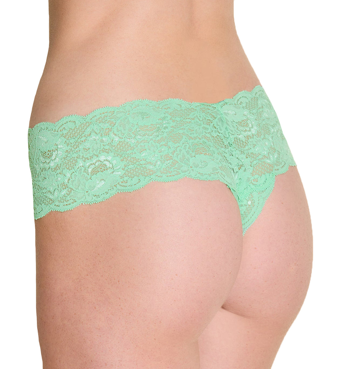 Cosabella Never Say Never Comfie Thong (NEVER0343),L/XL,Ghana Green - Ghana Green,L/XL