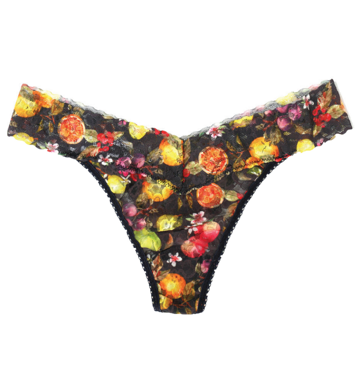 Hanky Panky Signature Lace Printed Original Rise Thong (PR4811P),Picnic for One - Picnic for One,One Size