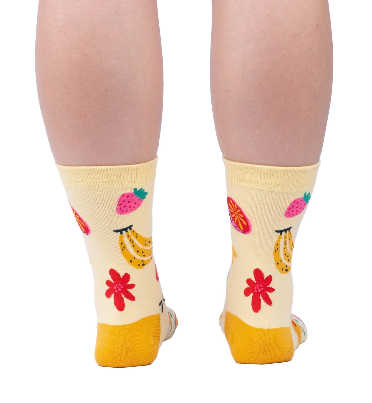 SOCK it to me Women's Crew Socks (W0447),Fruity Bloom - Fruity Bloom,One Size