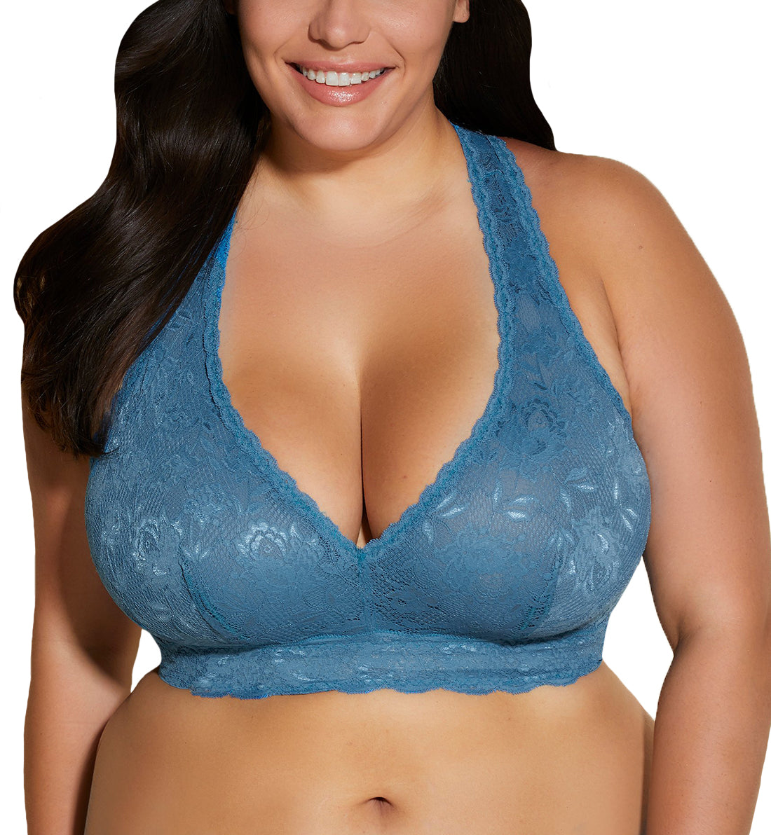 Cosabella Never Say Never Ultra CURVY Racie Racerback Bralette (NEVER1353),XS,Malawi - Malawi,XS