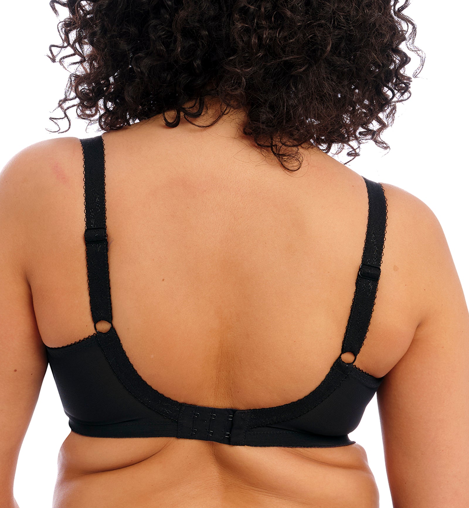 Elomi Charley Bandless Spacer Seamless Underwire Bra (4383),34G,Black - Black,34G