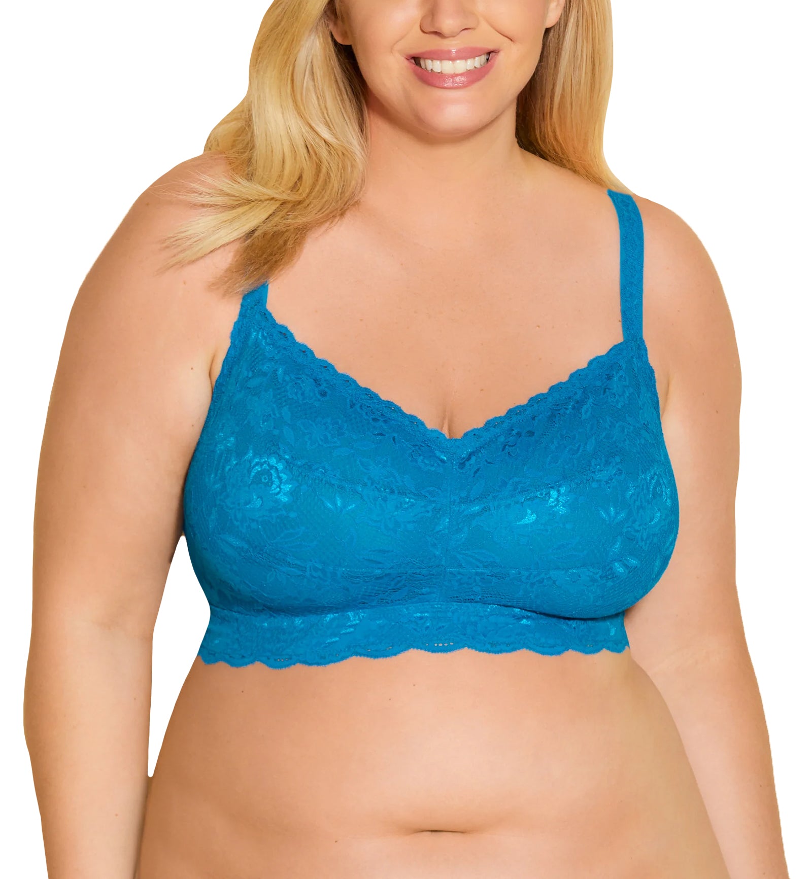 Cosabella NSN ULTRA CURVY Sweetie Bralette (NEVER1321),XS,Udaipur Blue - Udaipur Blue,XS