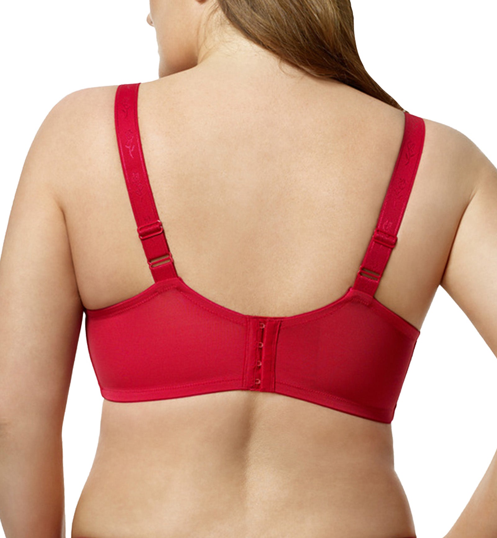 Elila Isabella Stretch Lace Full Coverage Underwire Bra (2311),34DD,Red - Red,34E