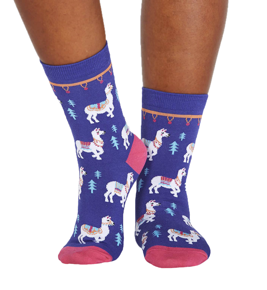 SOCK it to me Women's Crew Socks (w0140)- Como Te Llamas? - Como Te Llamas?,One Size