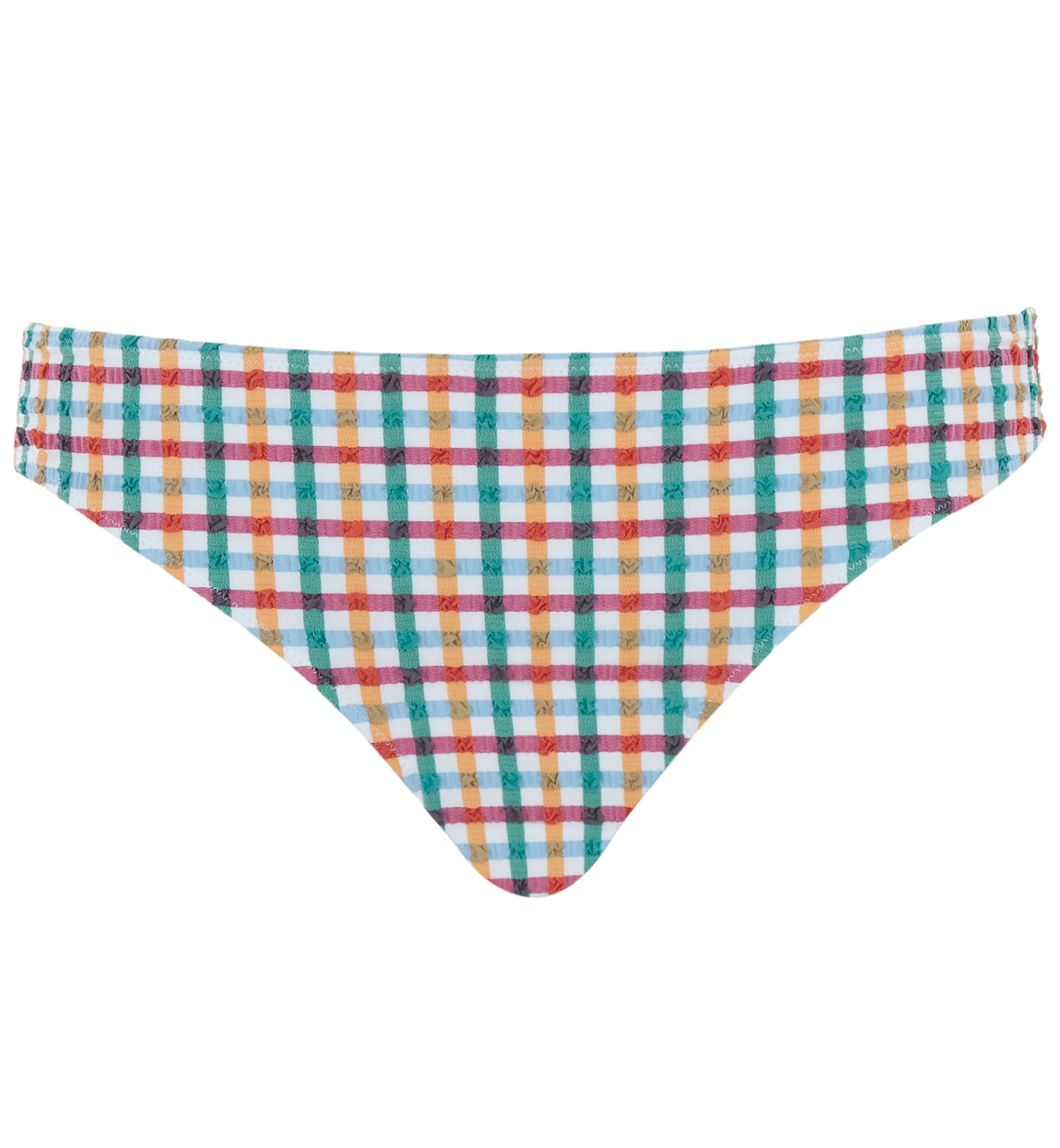 Panache Brazilian Swim Brief (SW1756),10-Small,Seersucker Multi - Seersucker Multi,Small