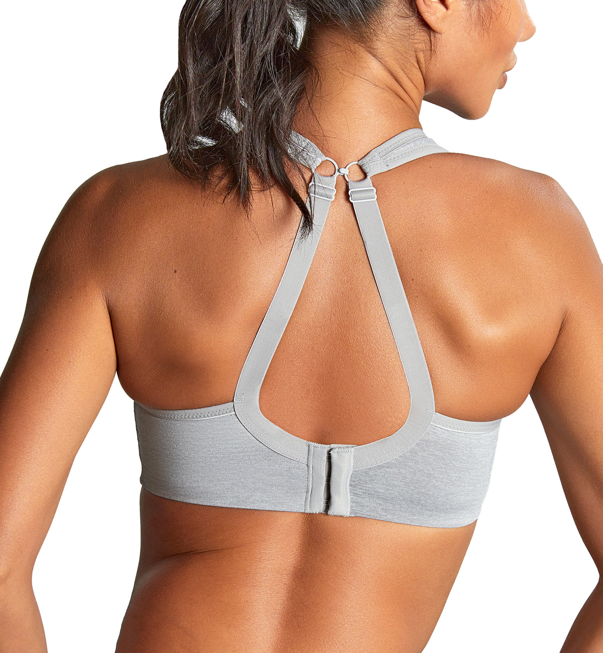 Panache Power Underwire Sports Bra (5021),28E,Grey Marl - Grey Marl,28E