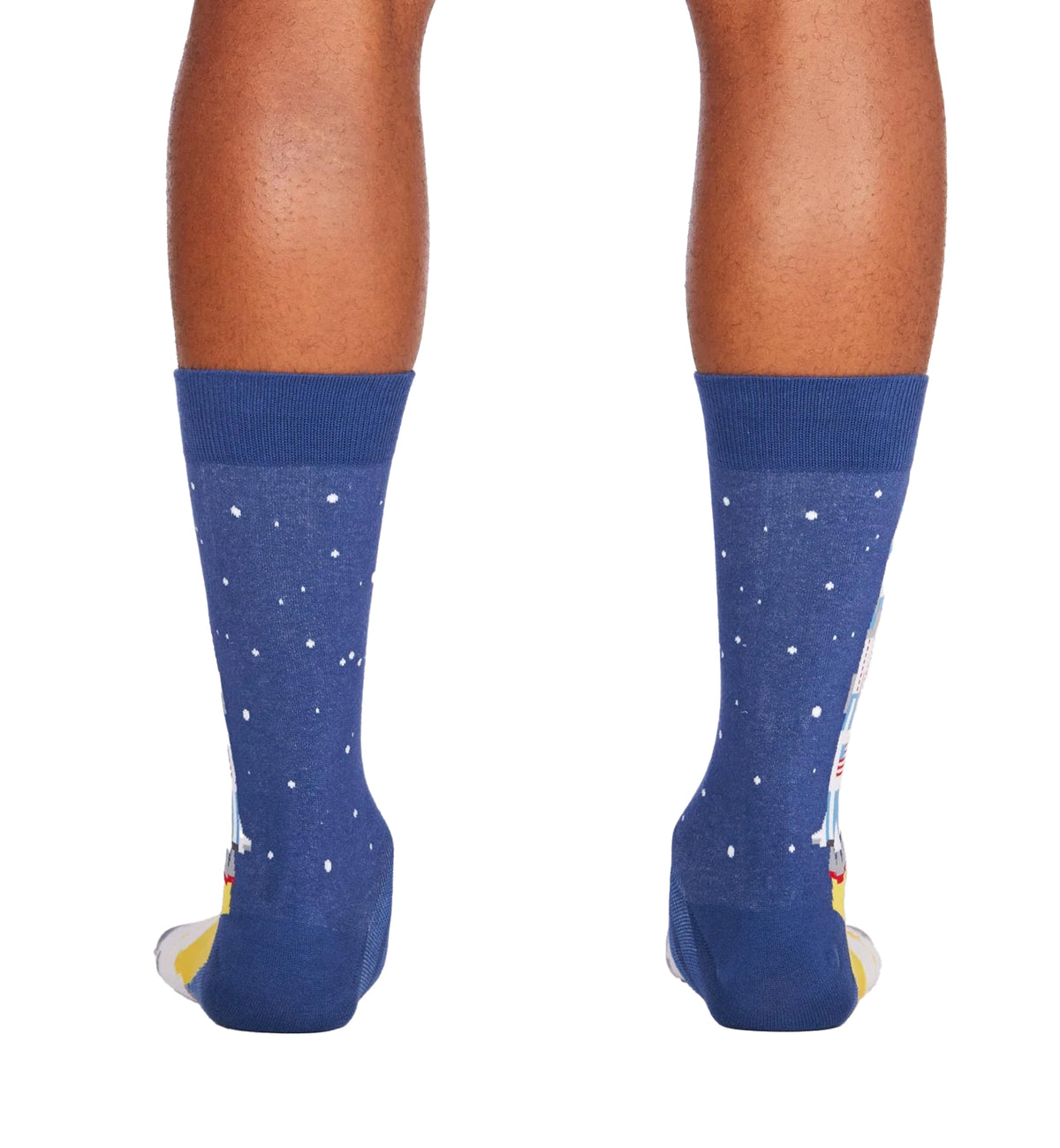 SOCK it to me Men's Crew Socks (mef0280),321 Lift Off - 321 Lift Off,One Size